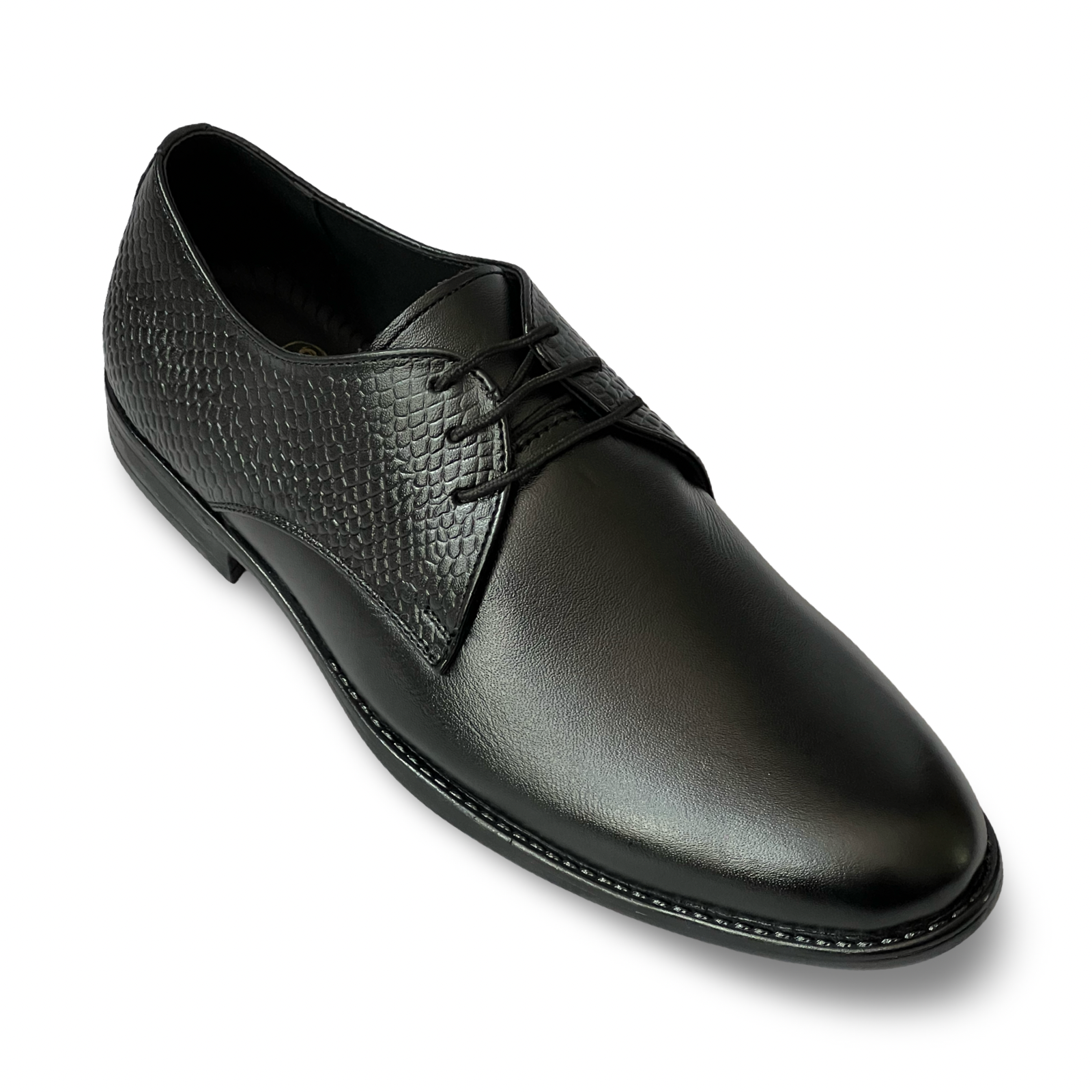 cavaro || pha formal lace up shoes for men | embossed leather | genuine leather shoes