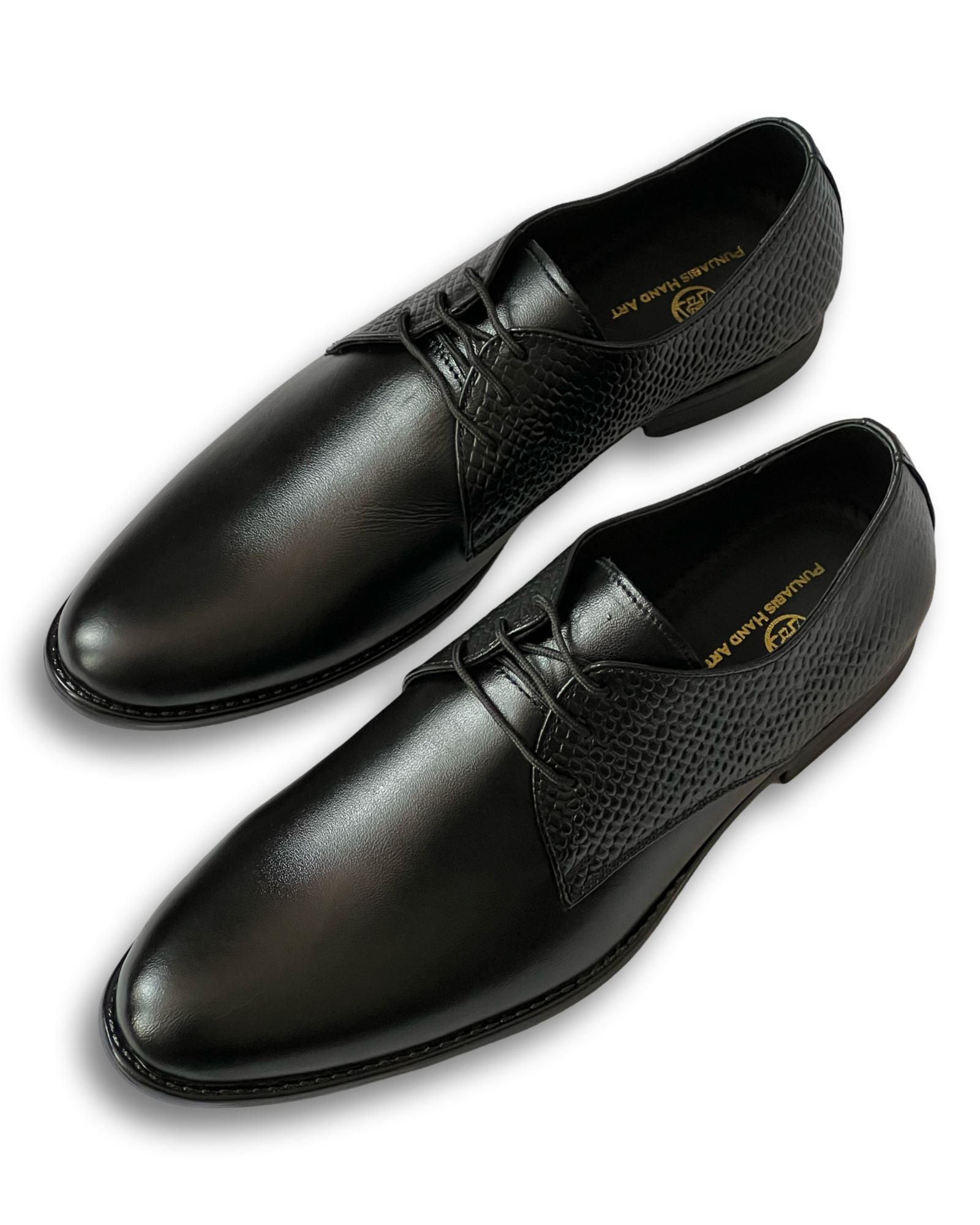 cavaro || pha formal lace up shoes for men | embossed leather | genuine leather shoes