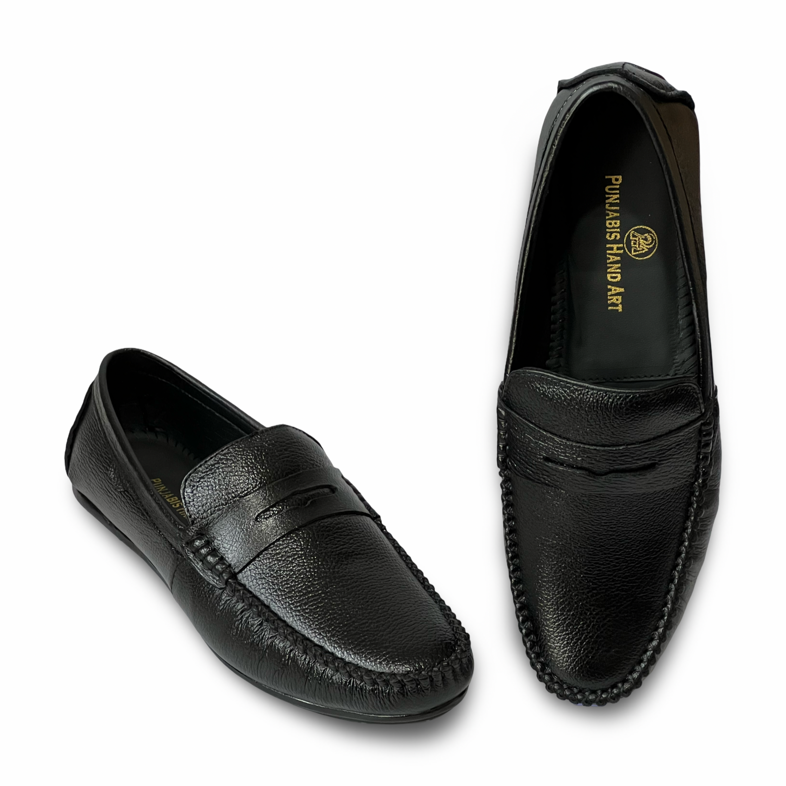 tann craft || pha men pull on driving shoes | genuine leather shoes