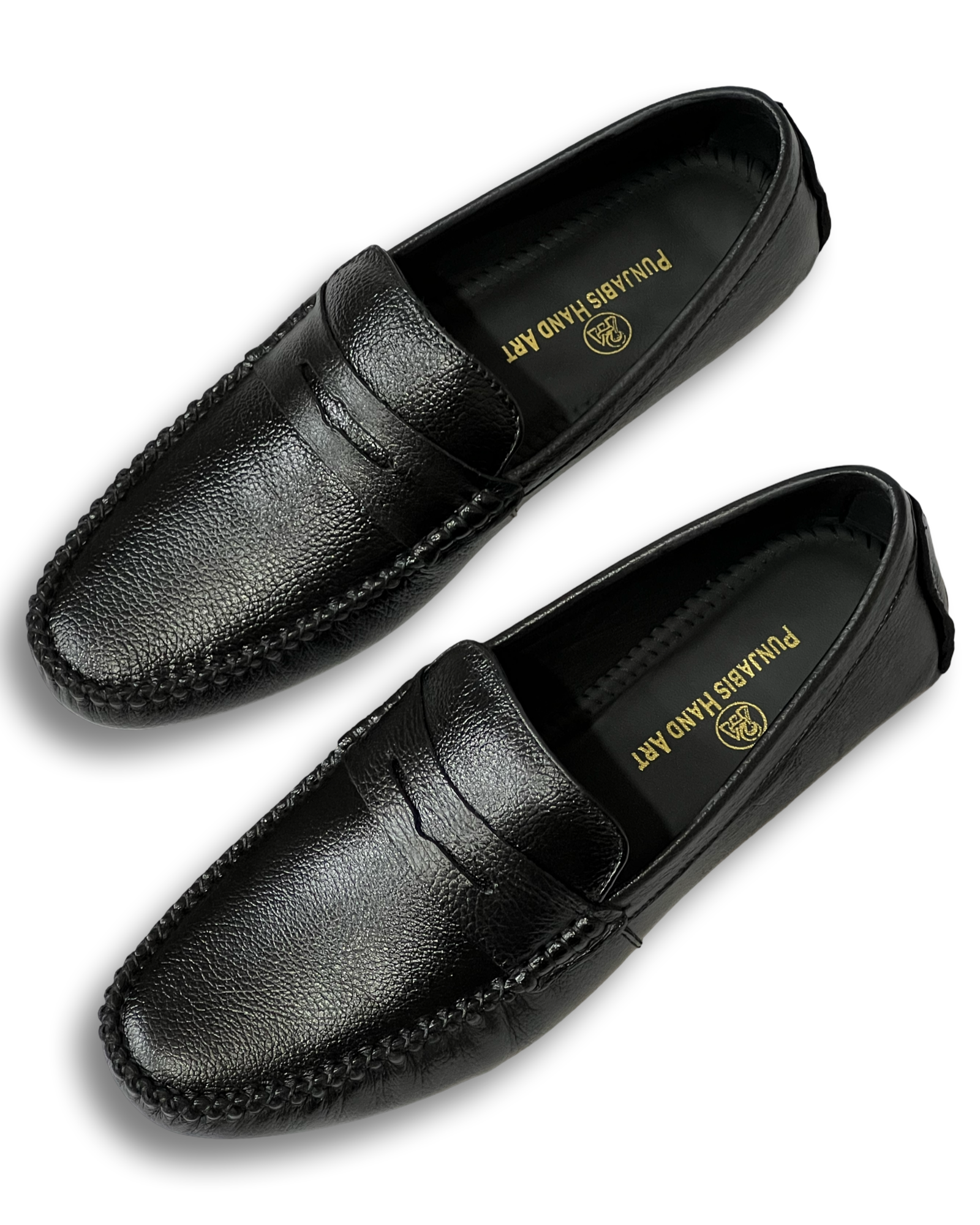 tann craft || pha men pull on driving shoes | genuine leather shoes