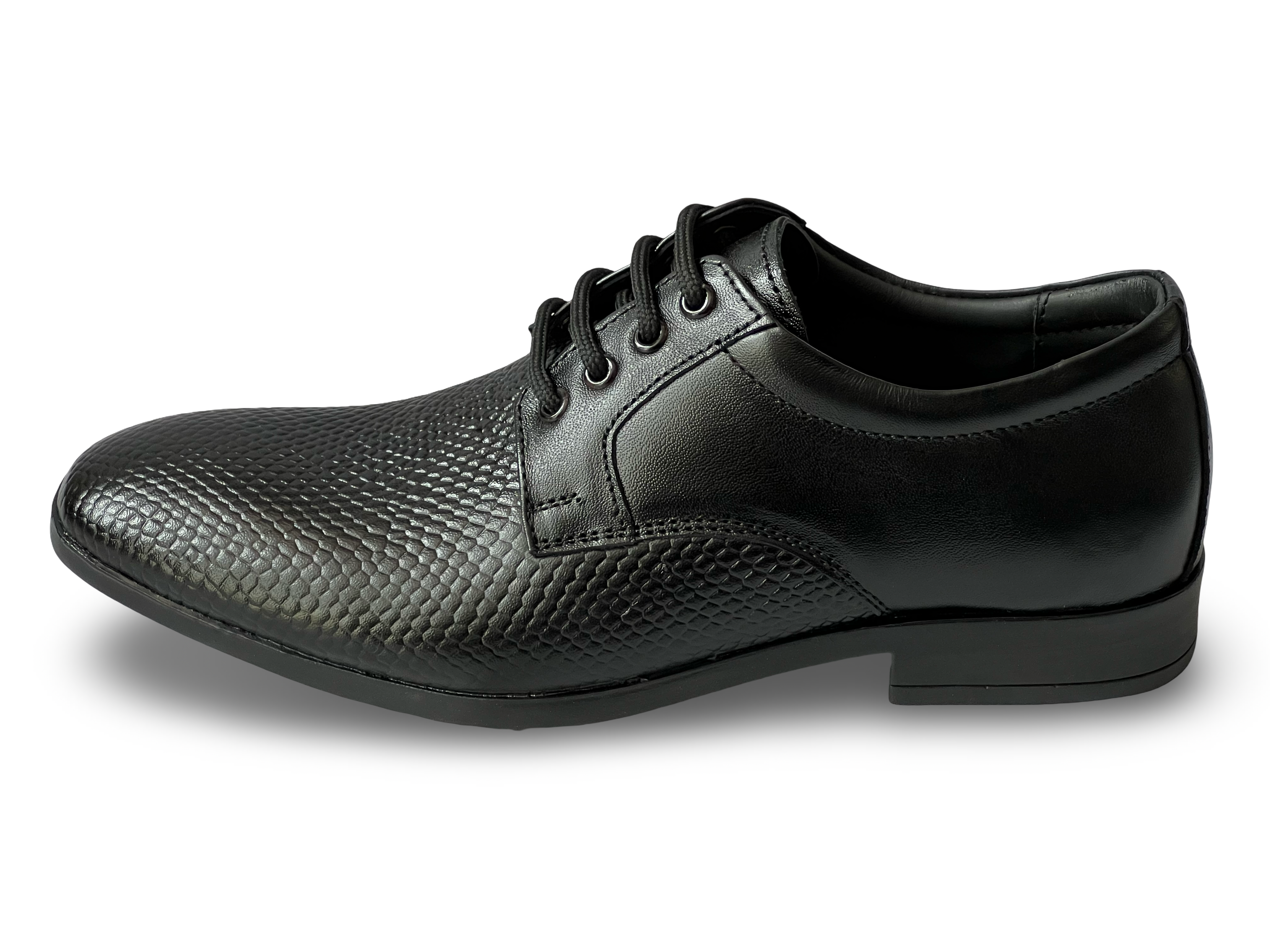vardavero || pha formal lace up shoes for men | embossed leather | genuine leather shoes