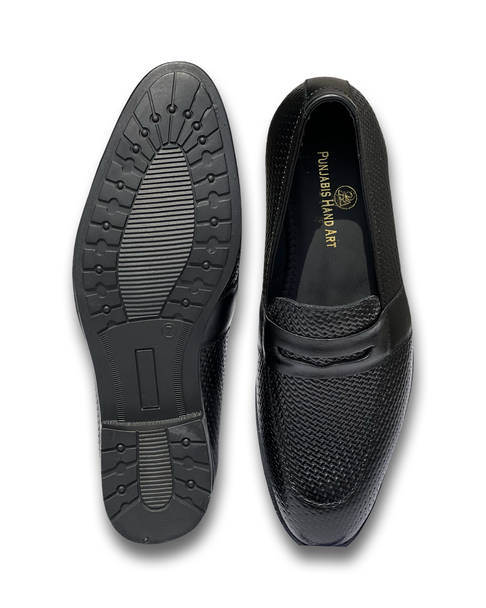 gravura || pha party loafer slip on full embossed leather shoes for men | genuine leather shoes