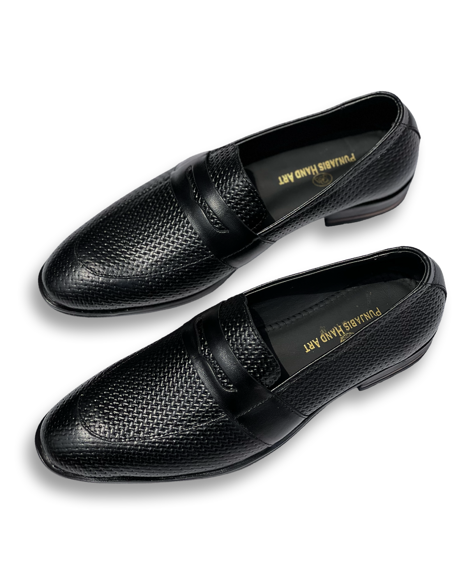 gravura || pha party loafer slip on full embossed leather shoes for men | genuine leather shoes