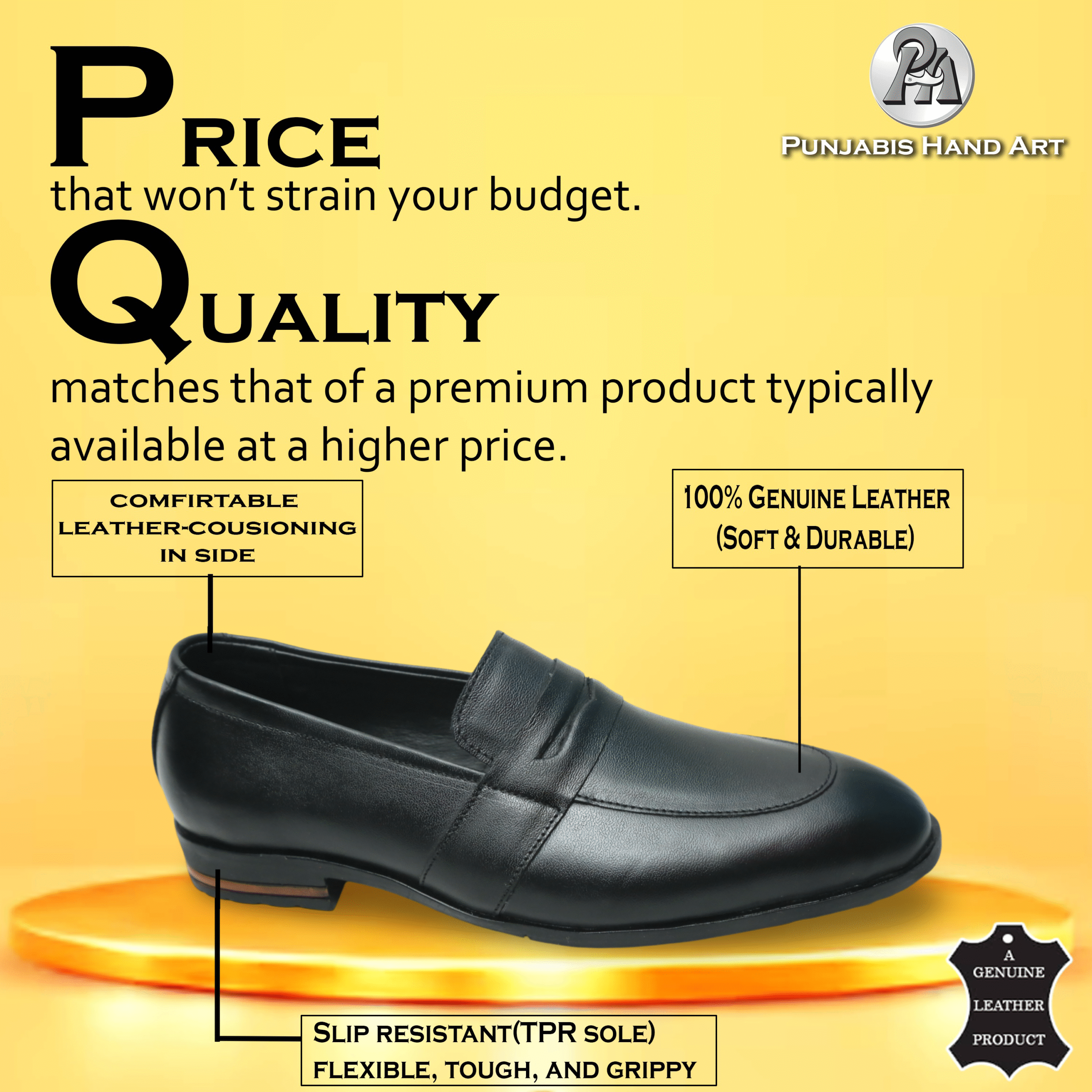 velocia || pha block heel penny shoes for men | flat loafer shoes | genuine leather shoes velocia || pha block heel penny shoes for men | flat loafer shoes | genuine leather shoes